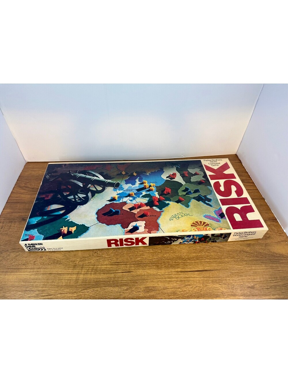 Vintage 1975 RISK World Conquest Board Game Parker Brothers Complete Excellent
